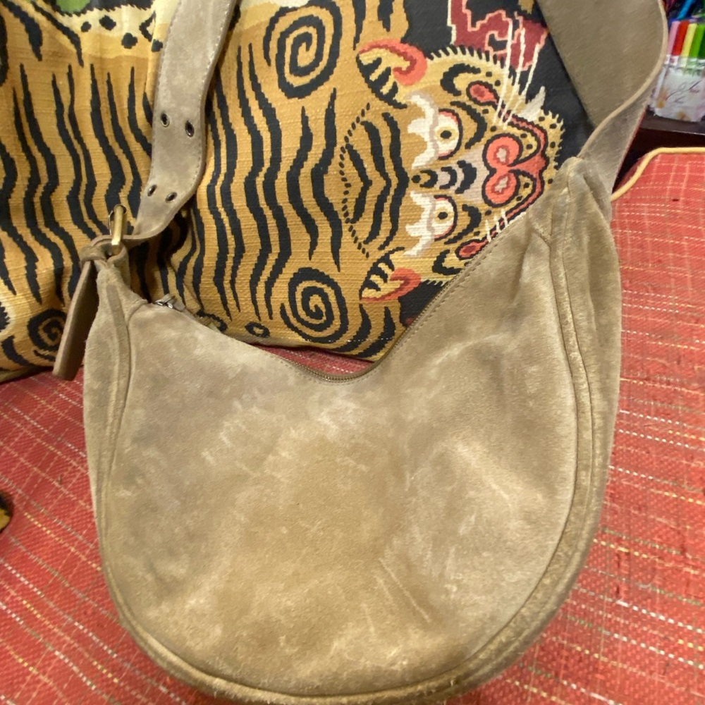 Tan Suede Women's Bag